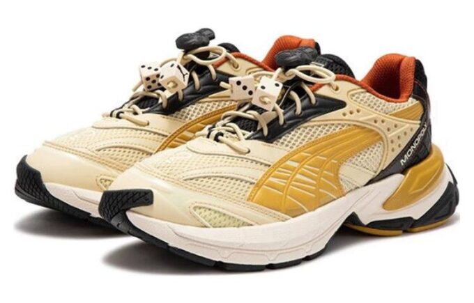 Zapatillas PUMA x Monopoly Staffonly «Beige Amarillo Negro»