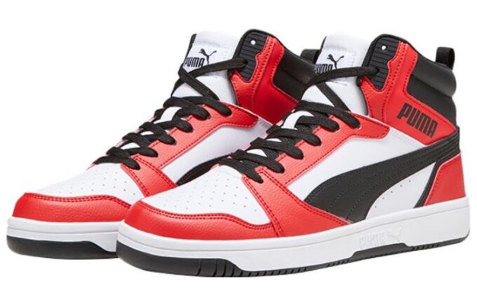 Zapatillas Rebound «Rojo, Blanco y Negro»