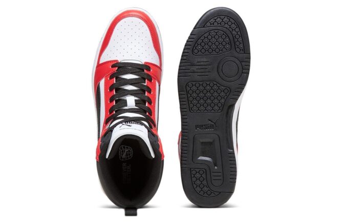 Zapatillas Rebound «Rojo, Blanco y Negro»