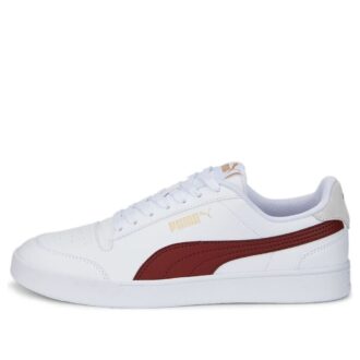 Zapatillas Shuffle «Blanco Burdeos»