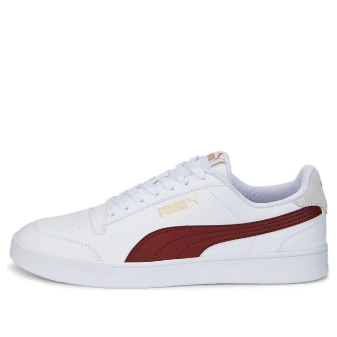 Zapatillas Shuffle «Blanco Burdeos»