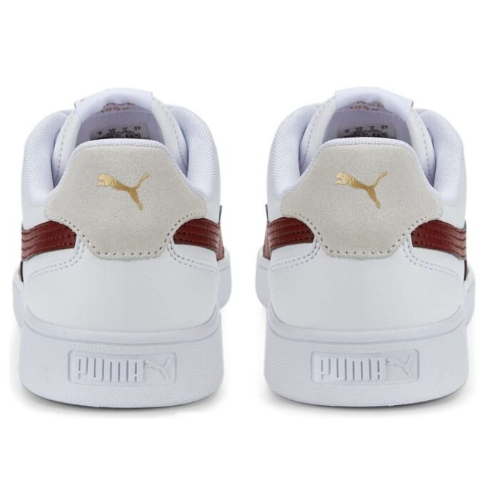 Zapatillas Shuffle «Blanco Burdeos»