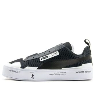 Zapatillas sin cordones UEG x Court Play «Gravity Resistance – Negras»