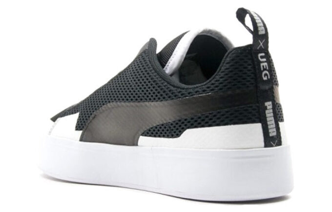 Zapatillas sin cordones UEG x Court Play «Gravity Resistance – Negras»