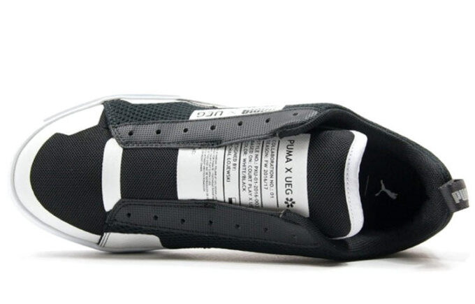 Zapatillas sin cordones UEG x Court Play «Gravity Resistance – Negras»