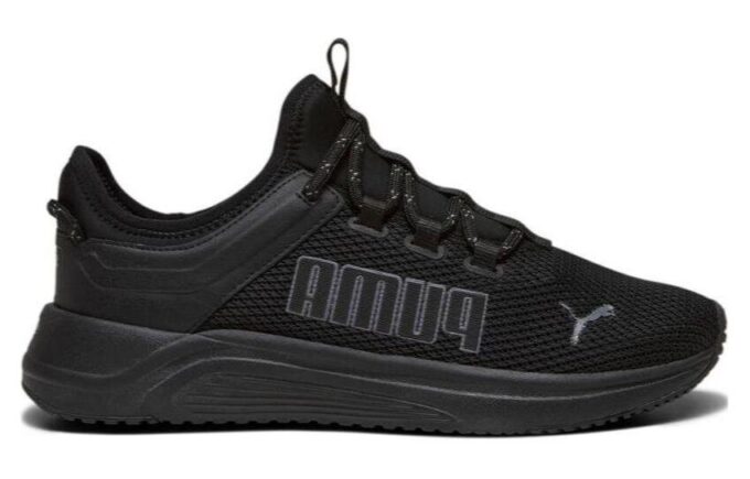 Zapatillas Softride Astro Slip-On «Negro, Gris Oscuro»