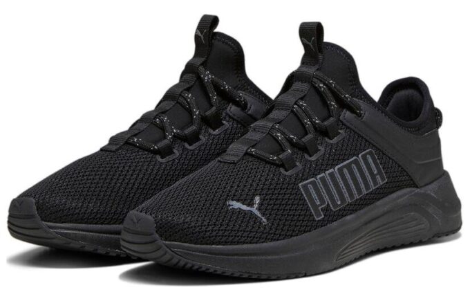 Zapatillas Softride Astro Slip-On «Negro, Gris Oscuro»