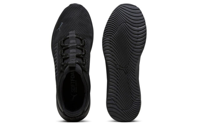 Zapatillas Softride Astro Slip-On «Negro, Gris Oscuro»