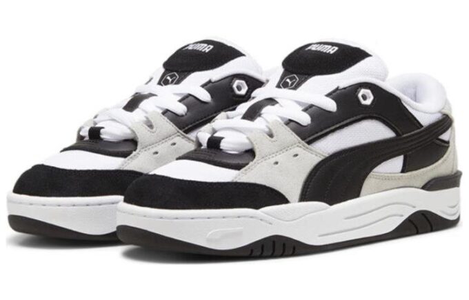 Zapatos bajos 180 «Blanco Gris Negro»