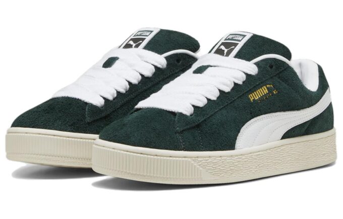 Zapatos de ante XL «Verde Peludo»