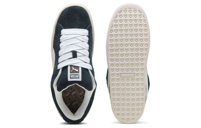 Zapatos de ante XL «Verde Peludo»
