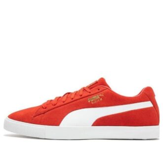 Zapatos de golf Fusion Suede For All Time LE «Rojo y blanco»