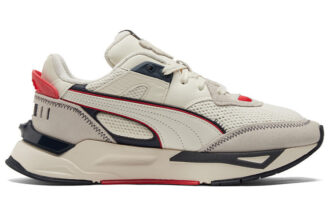 Zapatos Deportivos Casuales «Crema Negro Rojo»