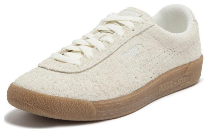 Zapatos Estrella «Goma Marfil Escarchada»