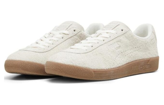 Zapatos Estrella «Goma Marfil Escarchada»
