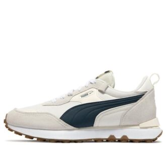 Zapatos Rider FV «Blanco Beige Negro»
